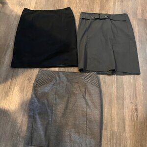 LOT OF 3 WOMENS SKIRTS SIZE 12 APT 9 AB STUDIO FASHION BUG